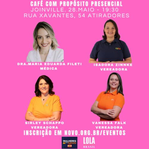Cafe com proposito 28 05 2025 Evento Lola MPN