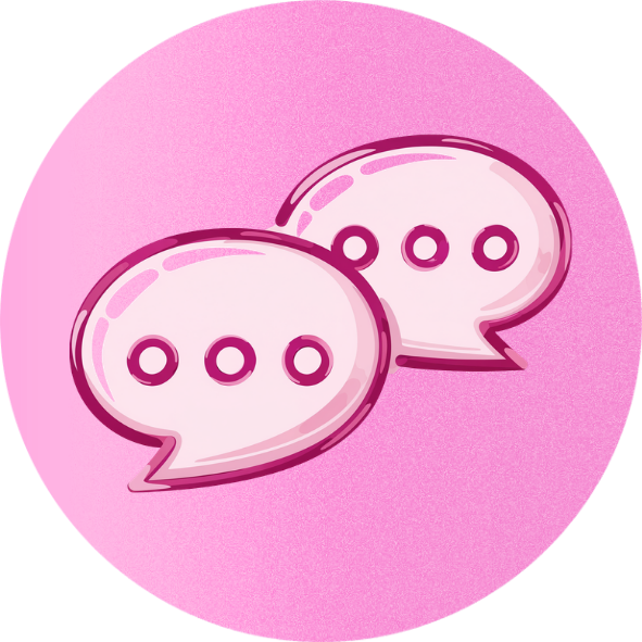 Speech bubbles icon